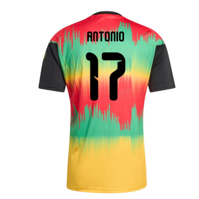 2026-2027 Jamaica Pre-Match Shirt (Bold Gold) (Antonio 17)-SoccerKits Hub | Buy Soccer Jerseys Online